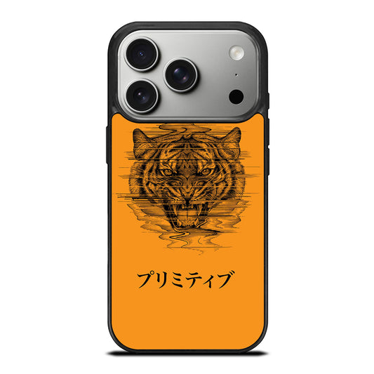 PRIMITIVE SKATEBOARDING LOGO TIGER iPhone 17 Pro Case Cover