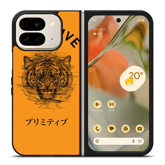 PRIMITIVE SKATEBOARDING LOGO TIGER Google Pixel 9 Pro Fold Case Cover