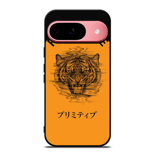 PRIMITIVE SKATEBOARDING LOGO TIGER Google Pixel 9 Case Cover