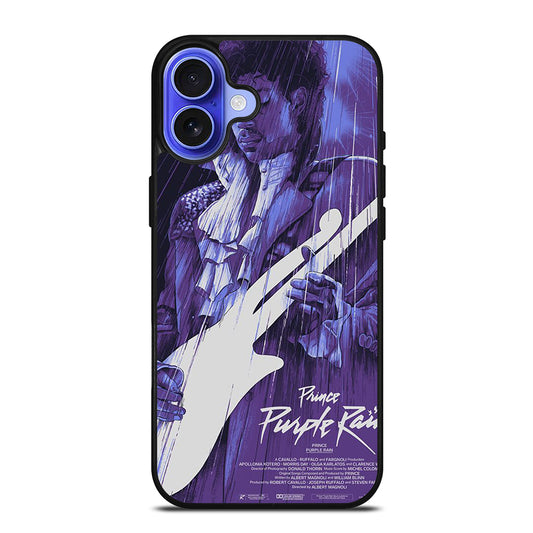 PRINCE PURPLE RAIN ART iPhone 16 Case Cover