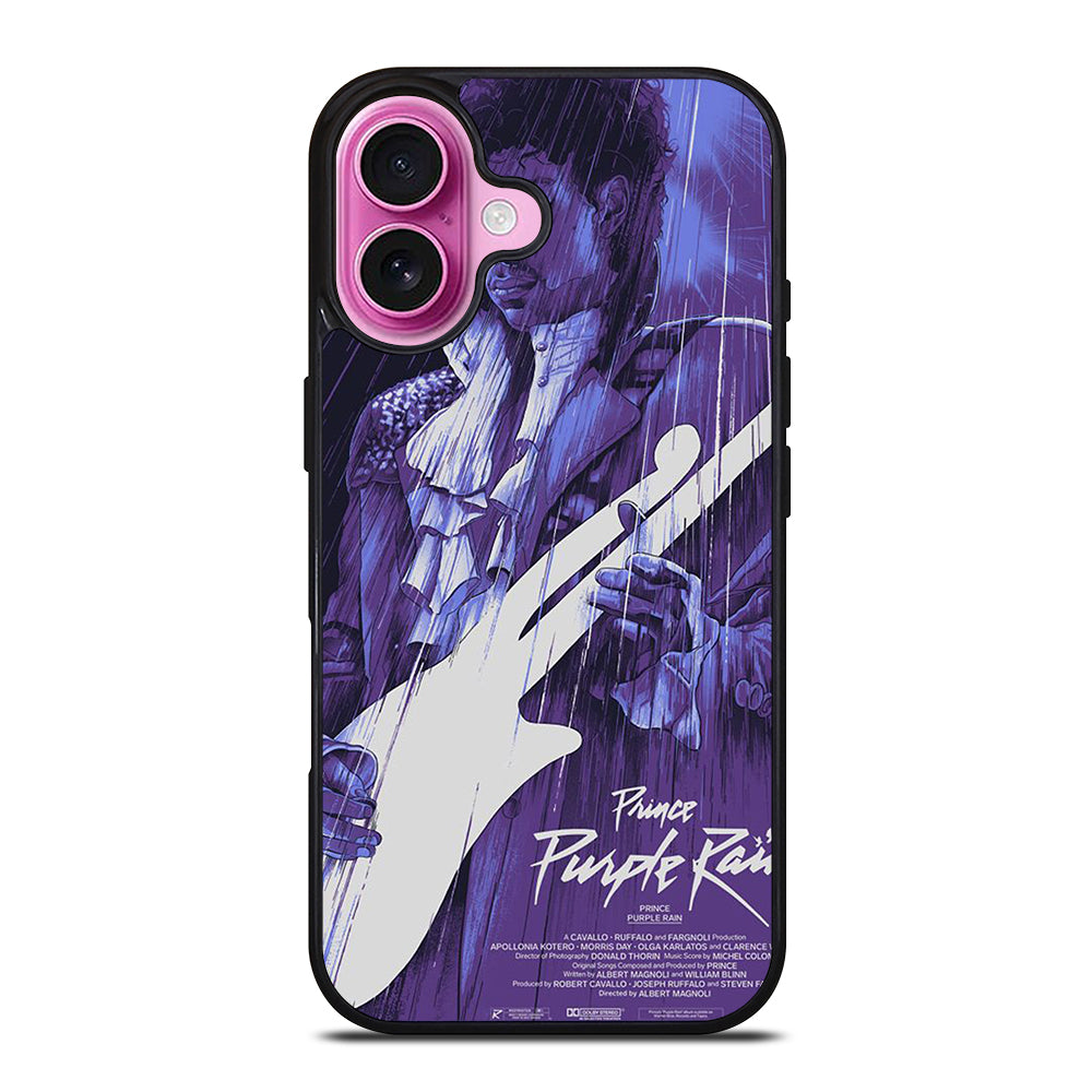 PRINCE PURPLE RAIN ART iPhone 16 Plus Case Cover
