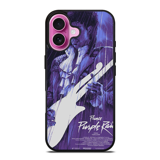 PRINCE PURPLE RAIN ART iPhone 16 Plus Case Cover