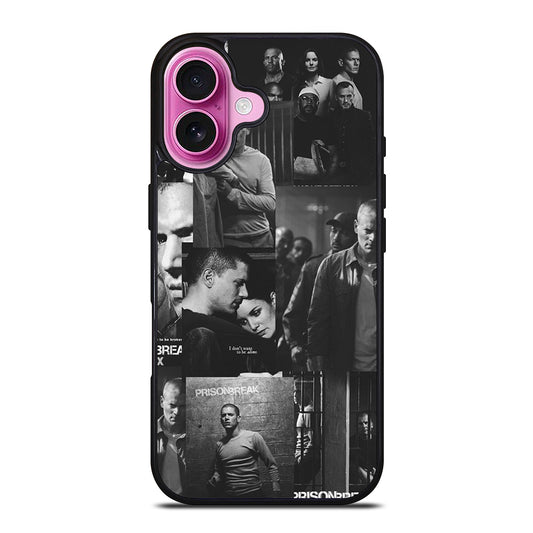 PRISON BREAK COLLLAGE iPhone 16 Plus Case Cover