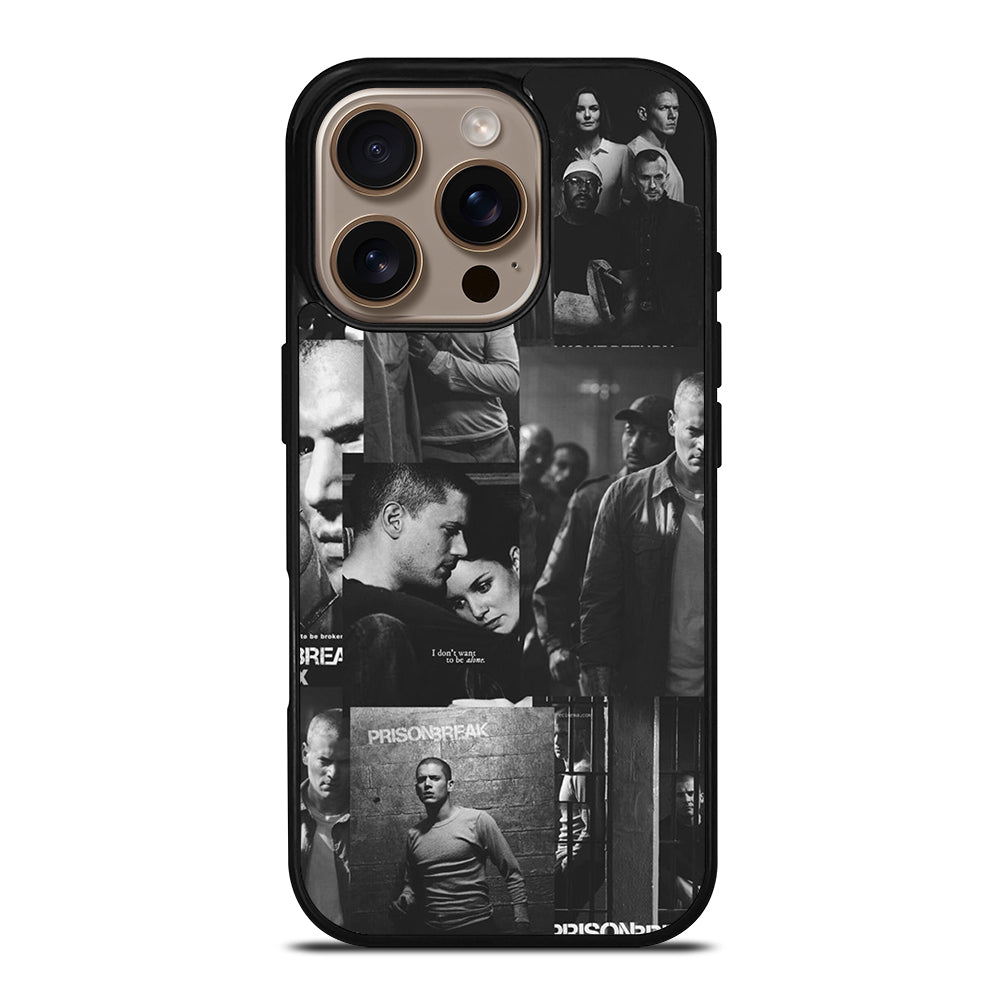 PRISON BREAK COLLLAGE iPhone 16 Pro Case Cover