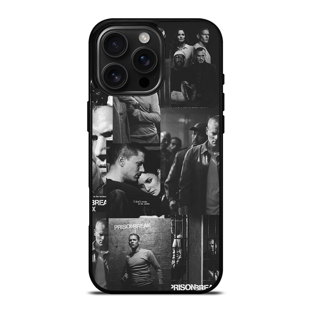 PRISON BREAK COLLLAGE iPhone 16 Pro Max Case Cover