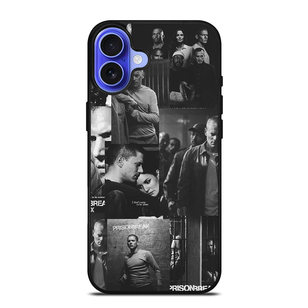 PRISON BREAK COLLLAGE iPhone 16 Case Cover