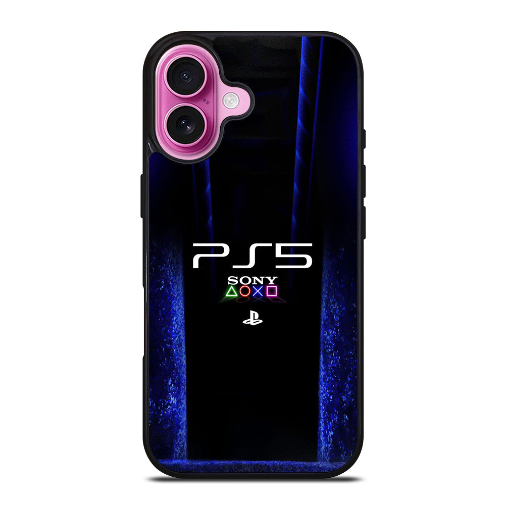 PS5 PLAYSTATION 5 LOGO 3 iPhone 16 Plus Case Cover