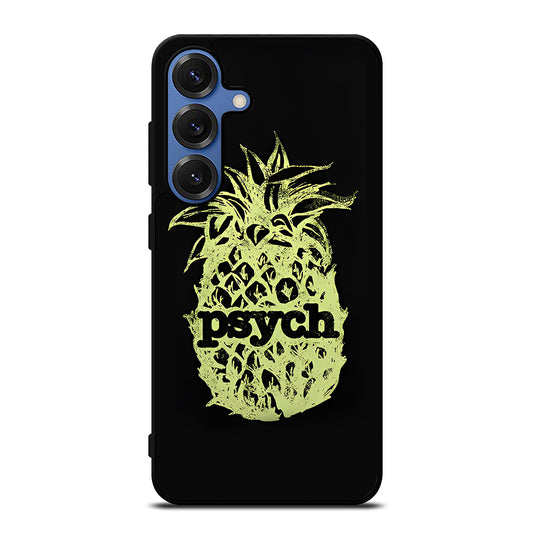 PSYCH PINEAPPLE ART Samsung Galaxy S25 Case Cover
