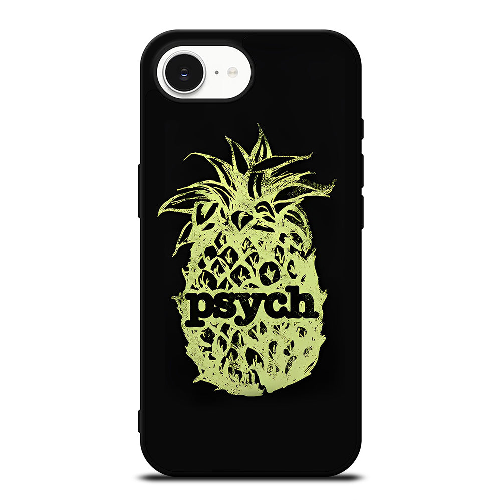 PSYCH PINEAPPLE ART iPhone 16e Case Cover