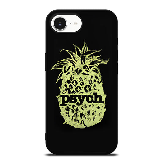 PSYCH PINEAPPLE ART iPhone 16e Case Cover