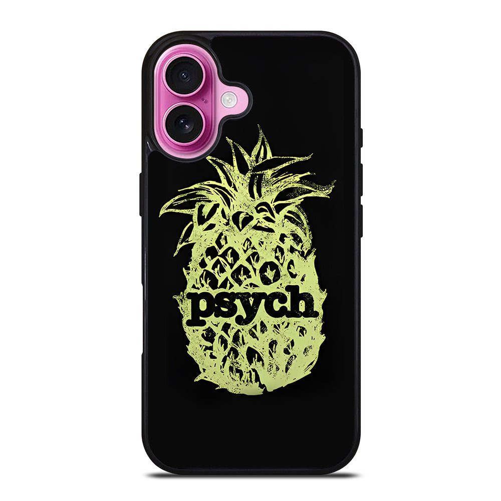 PSYCH PINEAPPLE ART iPhone 16 Plus Case Cover