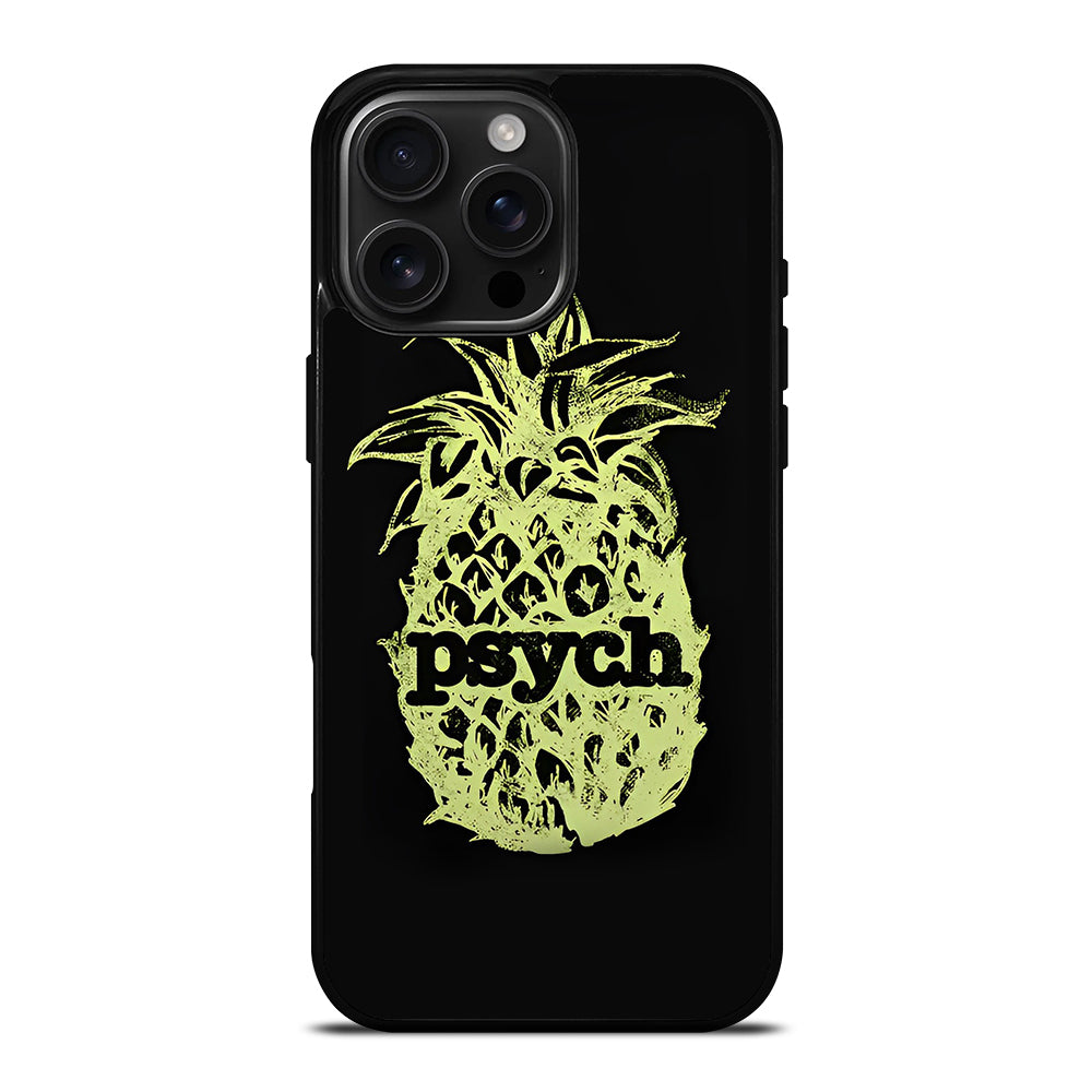 PSYCH PINEAPPLE ART iPhone 16 Pro Max Case Cover