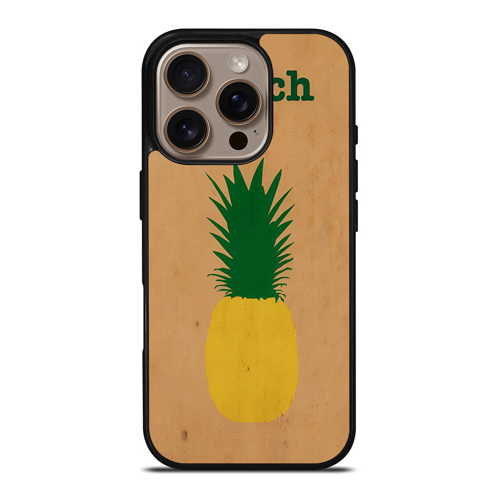 PSYCH PINEAPPLE FRUIT LOGO 2 iPhone 16 Pro Case Cover
