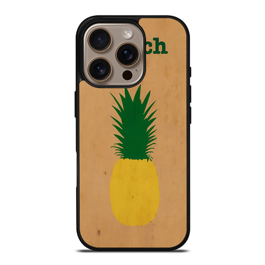 PSYCH PINEAPPLE FRUIT LOGO 2 iPhone 16 Pro Case Cover