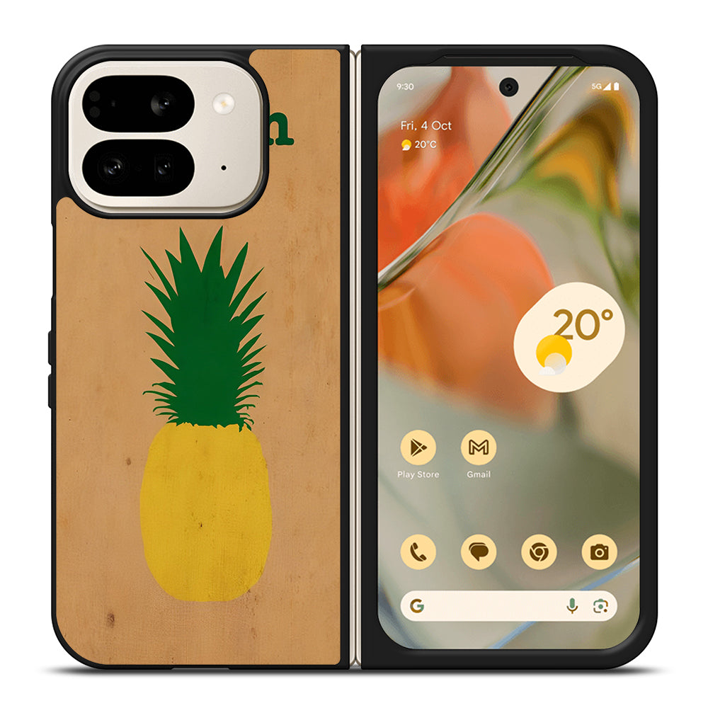 PSYCH PINEAPPLE FRUIT LOGO 2 Google Pixel 9 Pro Fold Case Cover