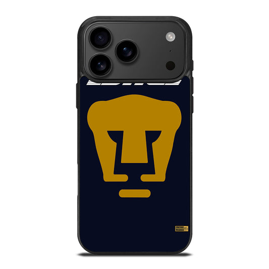 PUMAS UNAM CLUB DE FUTBOL 1 iPhone 17 Pro Max Case Cover