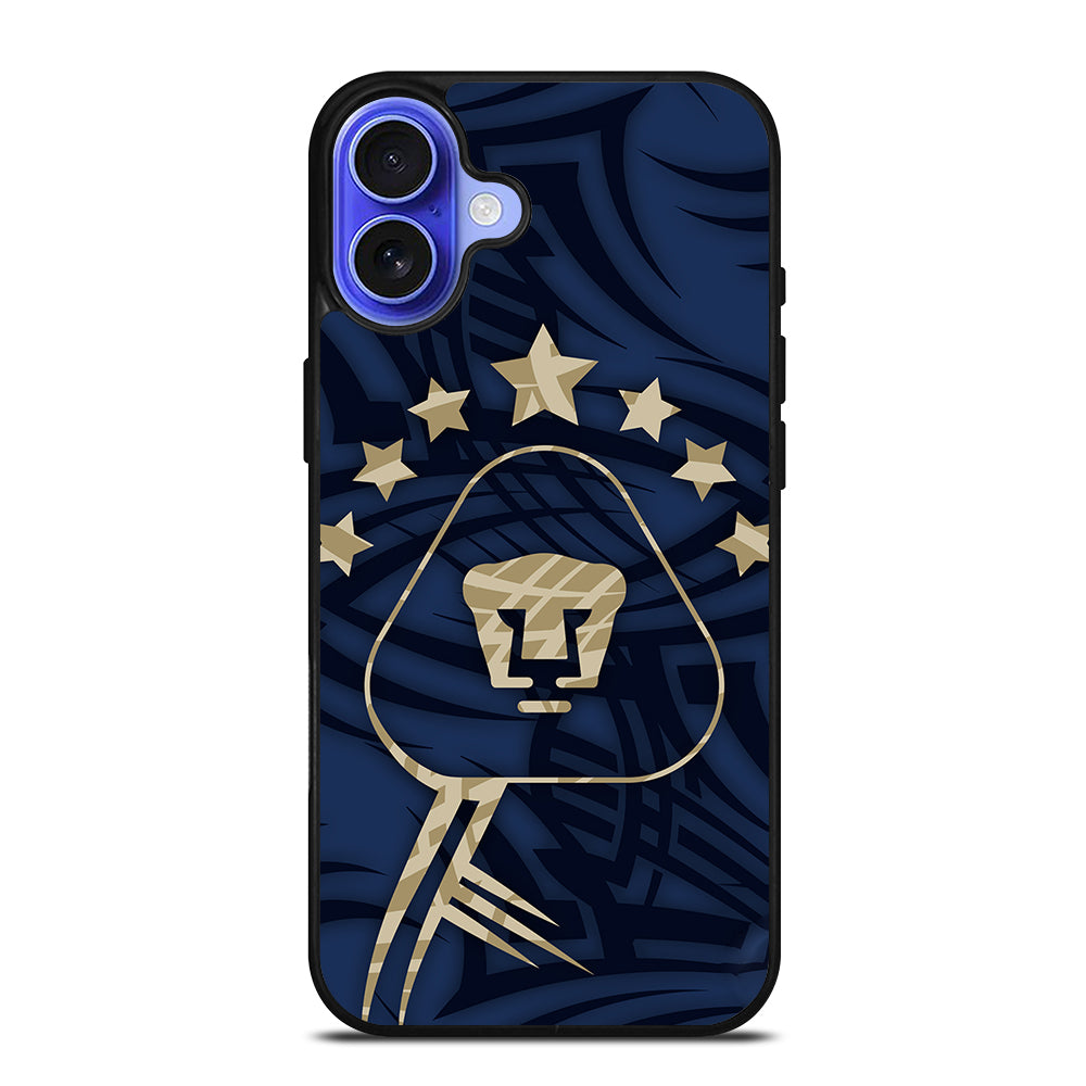 PUMAS UNAM CLUB DE FUTBOL 2 iPhone 16 Case Cover