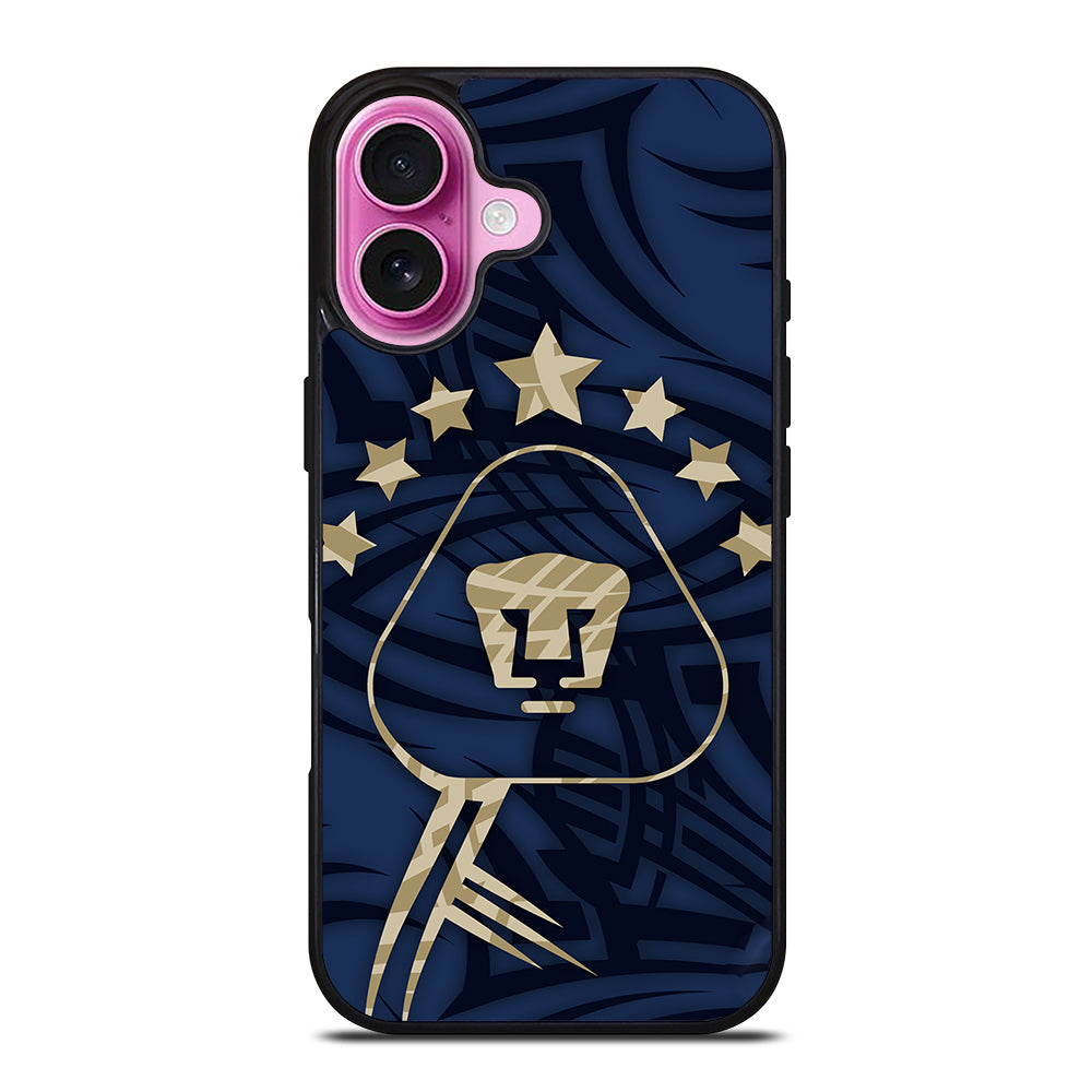 PUMAS UNAM CLUB DE FUTBOL 2 iPhone 16 Plus Case Cover