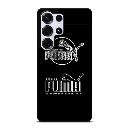 PUMA BLACK LOGO Samsung Galaxy S25 Ultra Case Cover