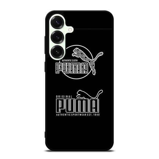 PUMA BLACK LOGO Samsung Galaxy S25 Plus Case Cover