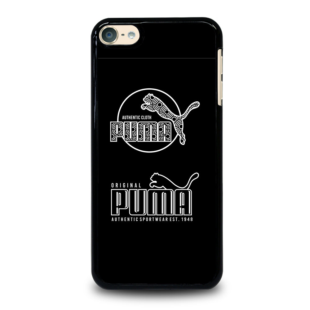 PUMA BLACK LOGO iPod Touch 6 Case Cover