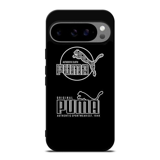 PUMA BLACK LOGO Google Pixel 9 Pro XL Case Cover