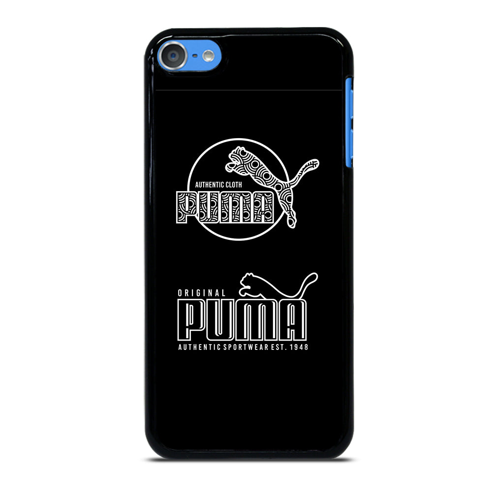 PUMA BLACK LOGO iPod Touch 7 Case Cover