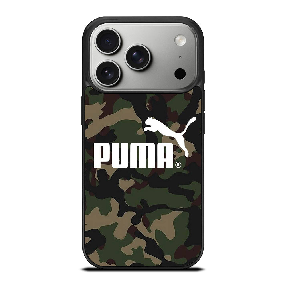 PUMA LOGO CAMO iPhone 17 Pro Case Cover