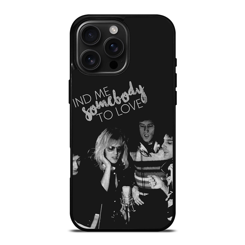 QUEEN BAND QUOTE iPhone 16 Pro Max Case Cover