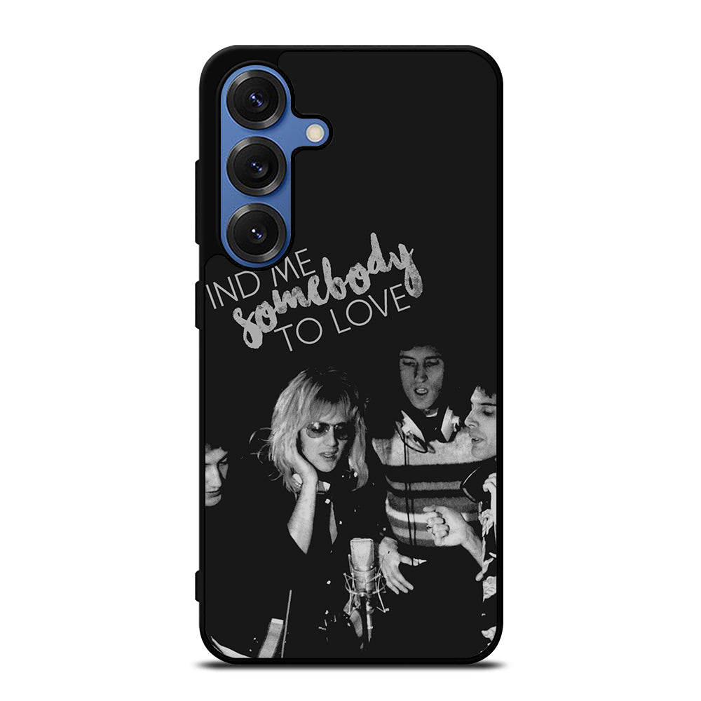 QUEEN BAND QUOTE Samsung Galaxy S25 Case Cover