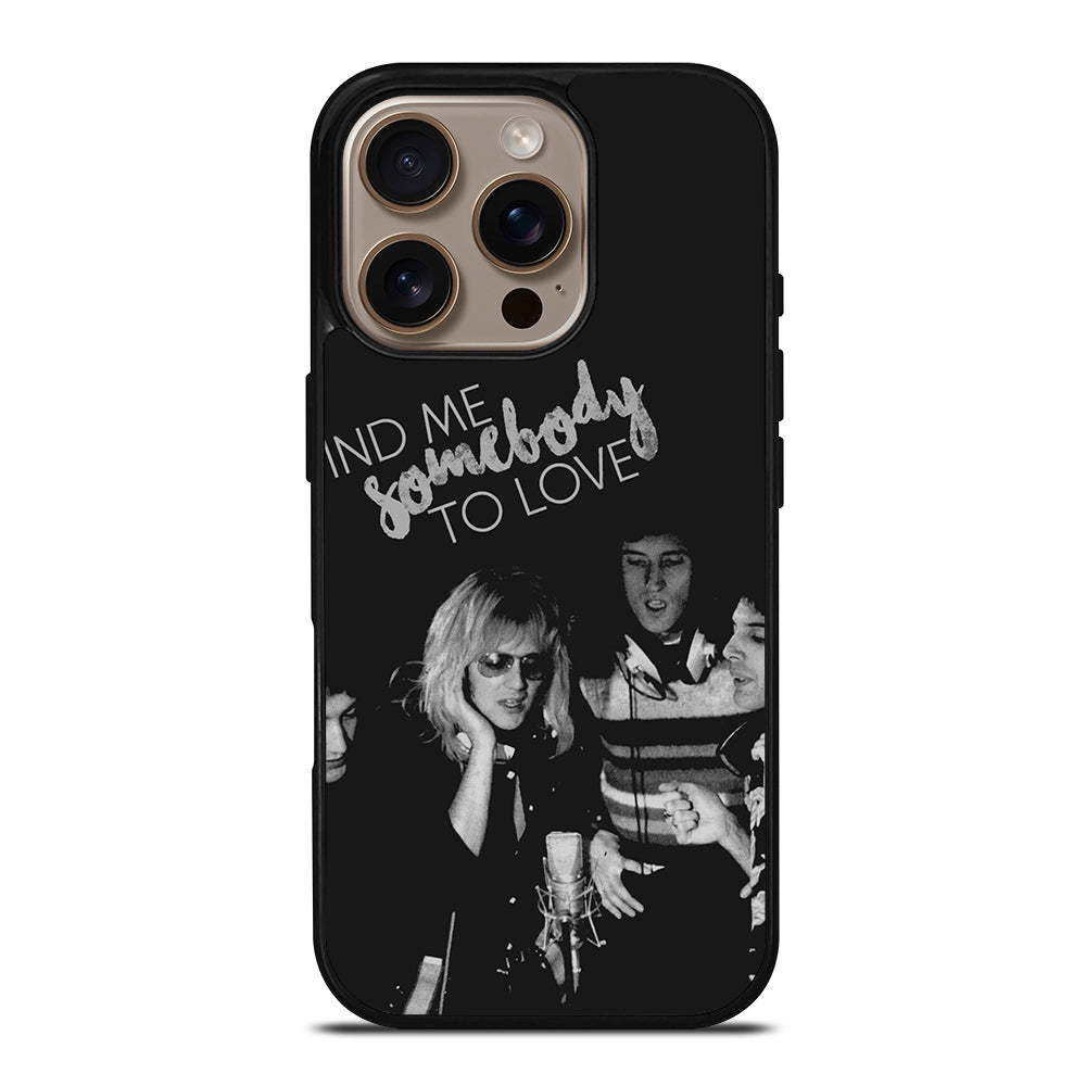 QUEEN BAND QUOTE iPhone 16 Pro Case Cover