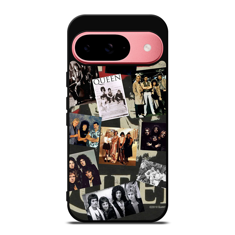 QUEEN BAND ROCK COLLAGE Google Pixel 9 Case Cover