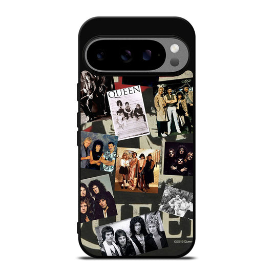 QUEEN BAND ROCK COLLAGE Google Pixel 9 Pro XL Case Cover