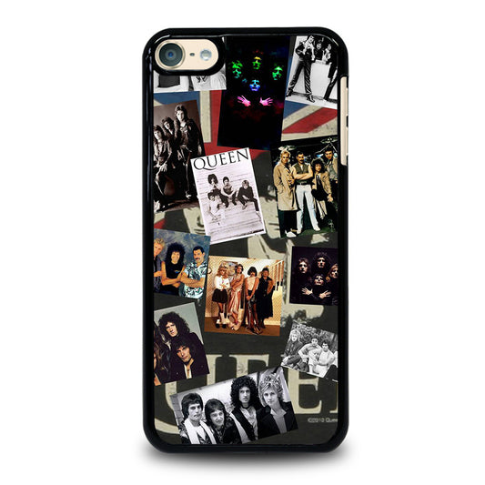 QUEEN BAND ROCK COLLAGE iPod Touch 6 Case Cover