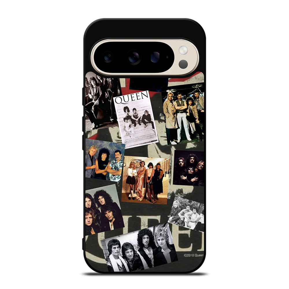 QUEEN BAND ROCK COLLAGE Google Pixel 9 Pro Case Cover
