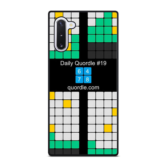 QUORDLE 2 Samsung Galaxy Note 10 Case Cover