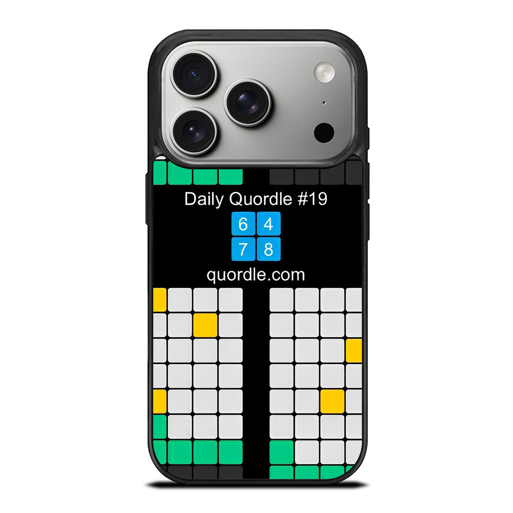 QUORDLE 2 iPhone 17 Pro Case Cover