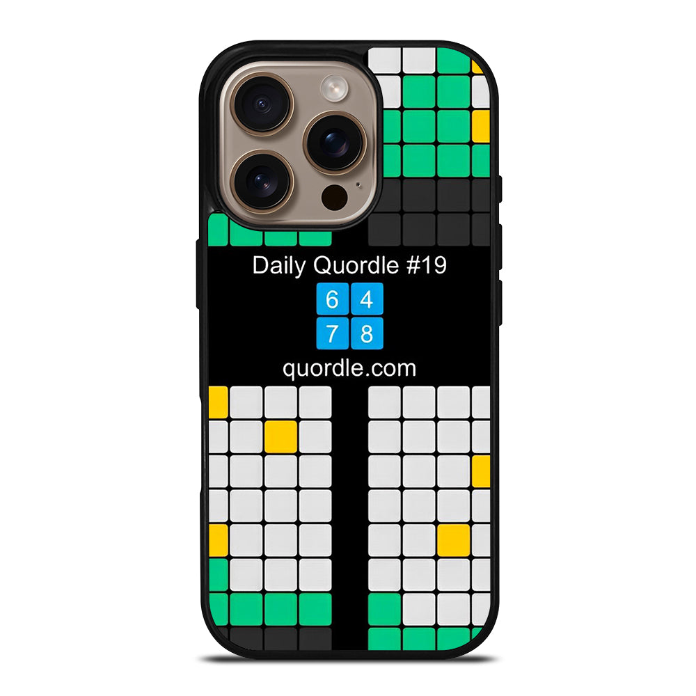 QUORDLE 2 iPhone 16 Pro Case Cover