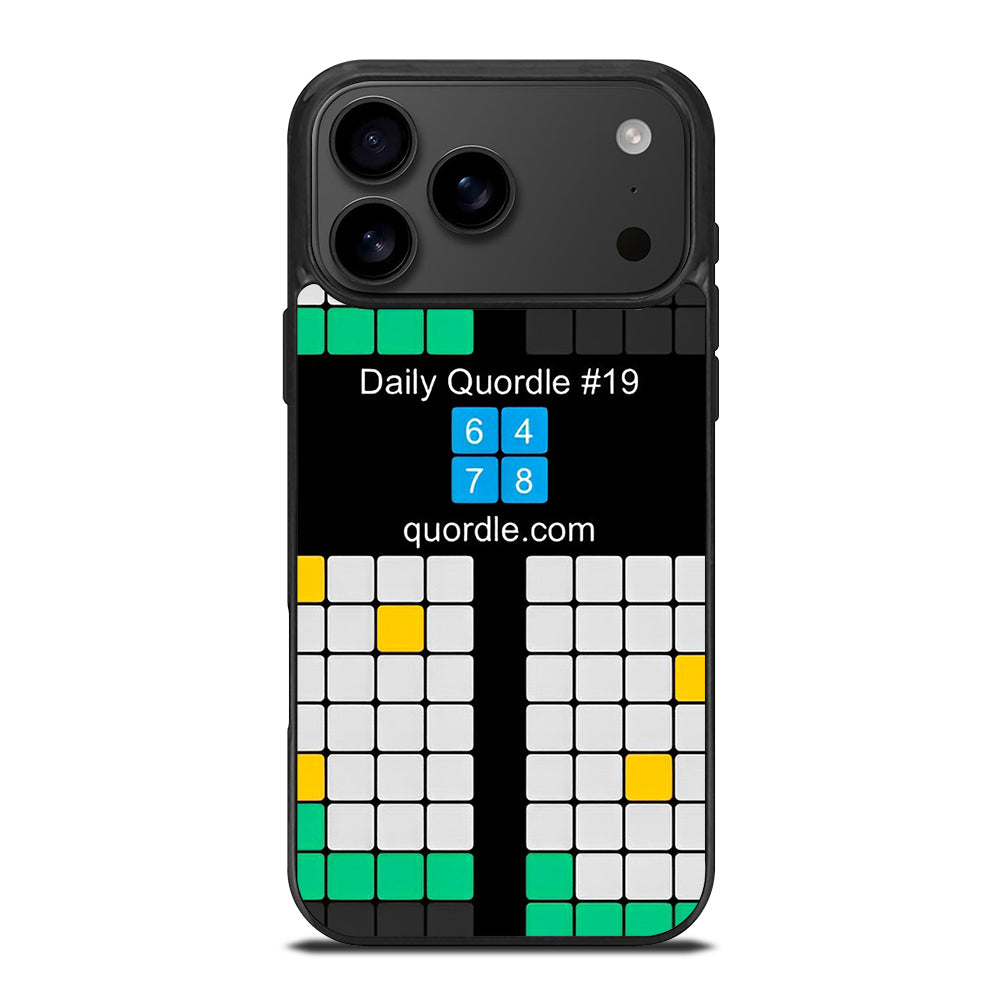 QUORDLE 2 iPhone 17 Pro Max Case Cover