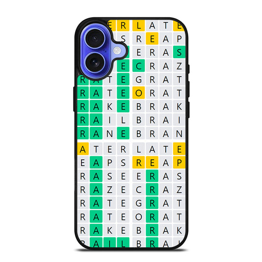 QUORDLE iPhone 16 Case Cover