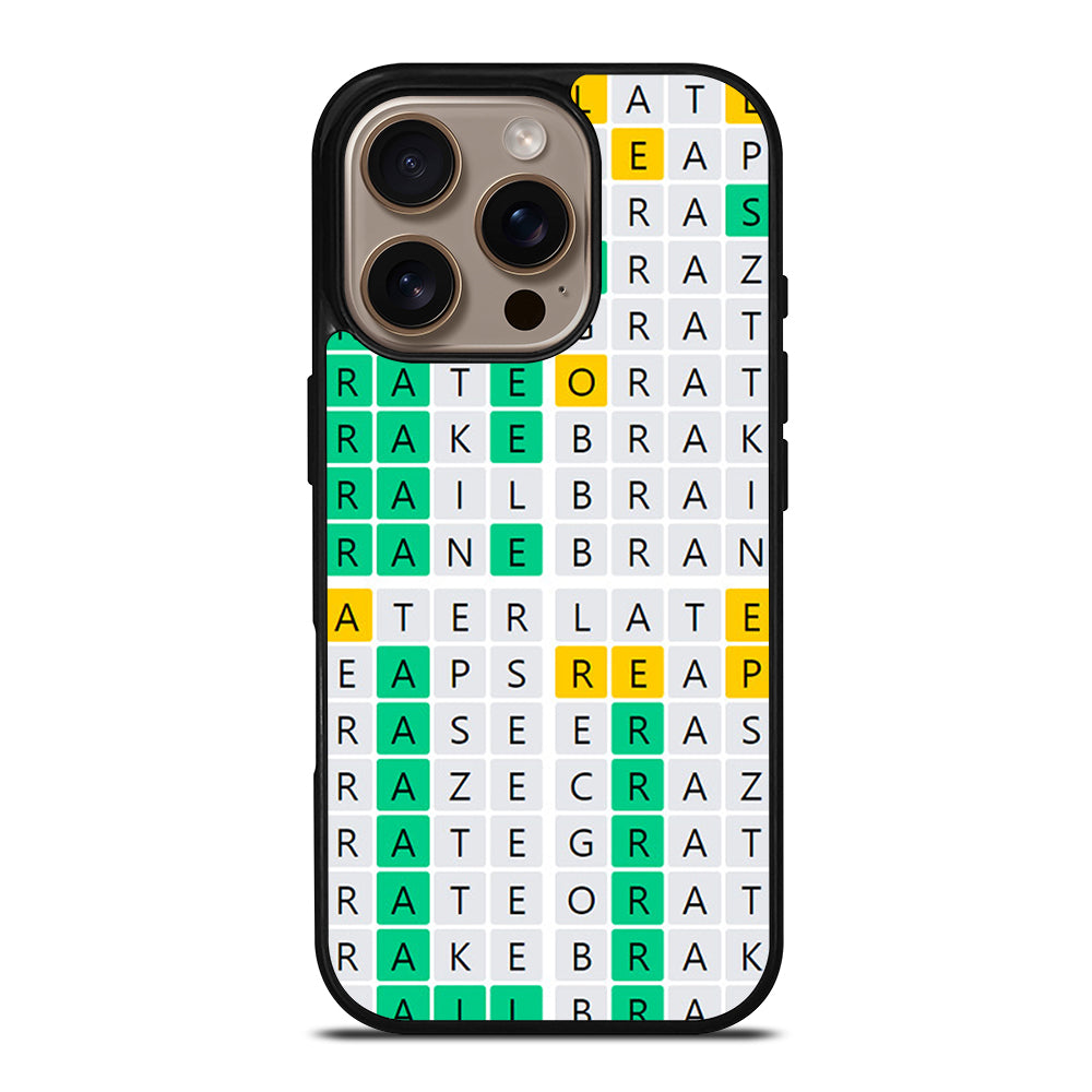 QUORDLE iPhone 16 Pro Case Cover
