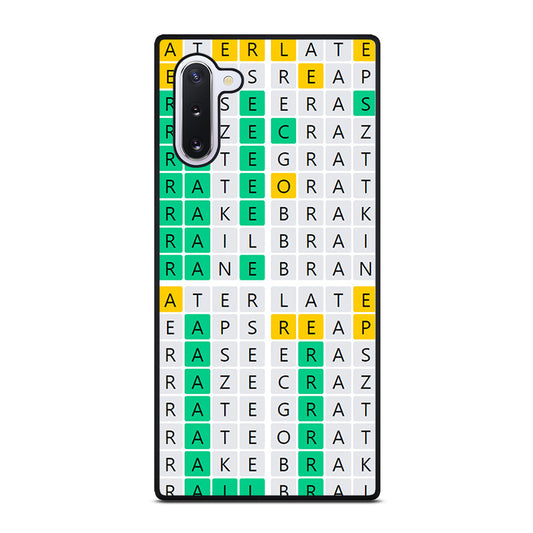 QUORDLE Samsung Galaxy Note 10 Case Cover