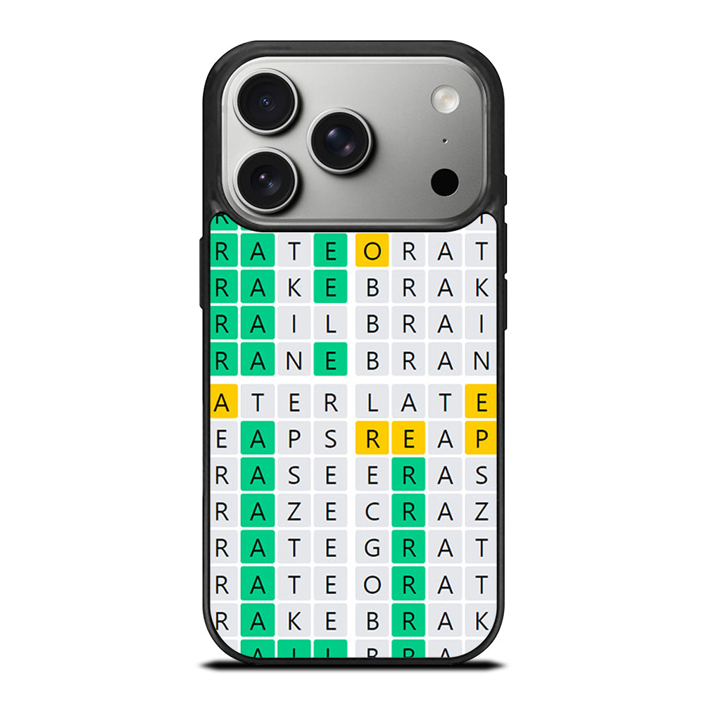 QUORDLE iPhone 17 Pro Case Cover