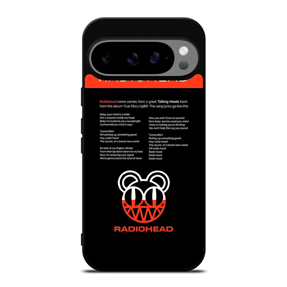 RADIOHEAD BAND LYRIC Google Pixel 9 Pro XL Case Cover