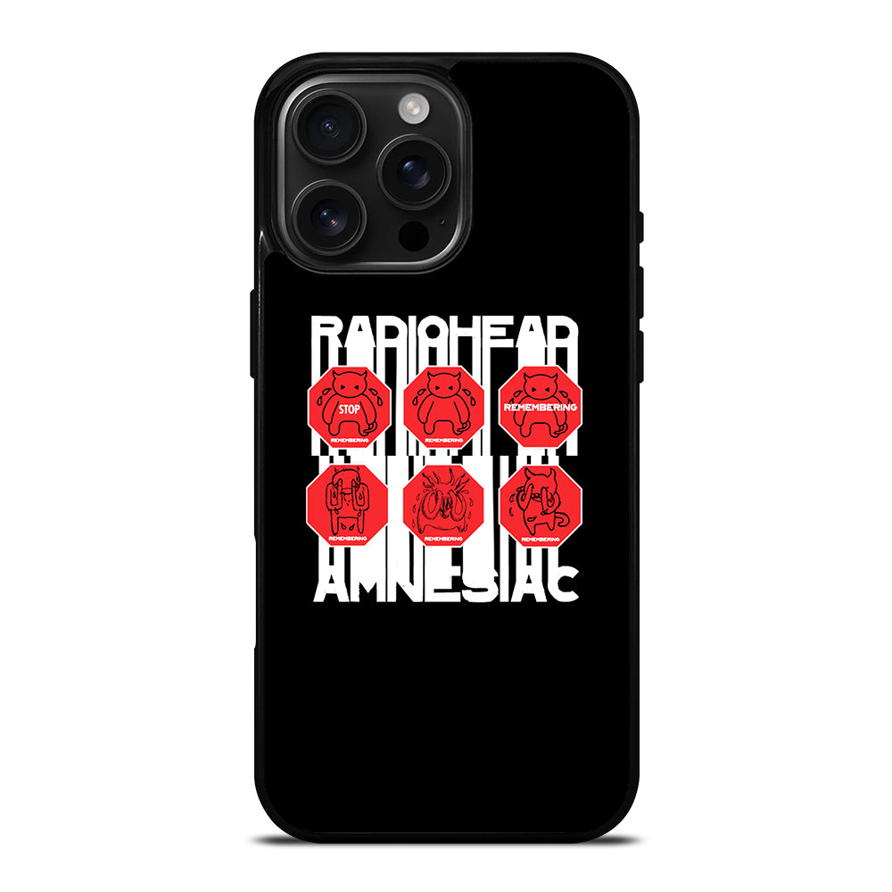 RADIOHEAD GROUP BAND LOGO iPhone 16 Pro Max Case Cover