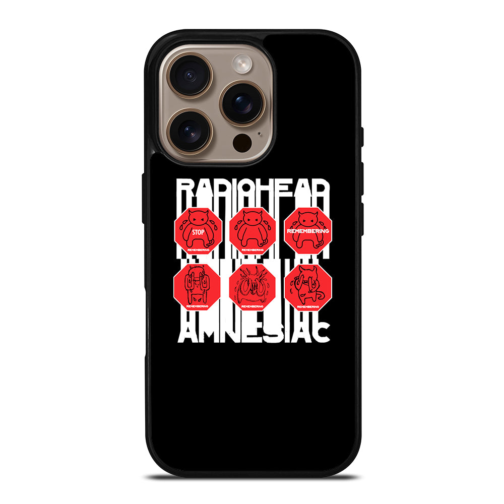 RADIOHEAD GROUP BAND LOGO iPhone 16 Pro Case Cover