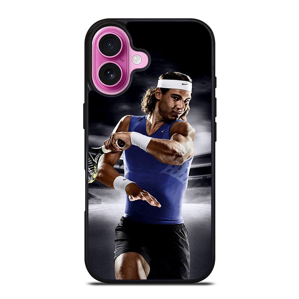 RAFAEL NADAL TENNIS CHAMPIONS iPhone 16 Plus Case Cover
