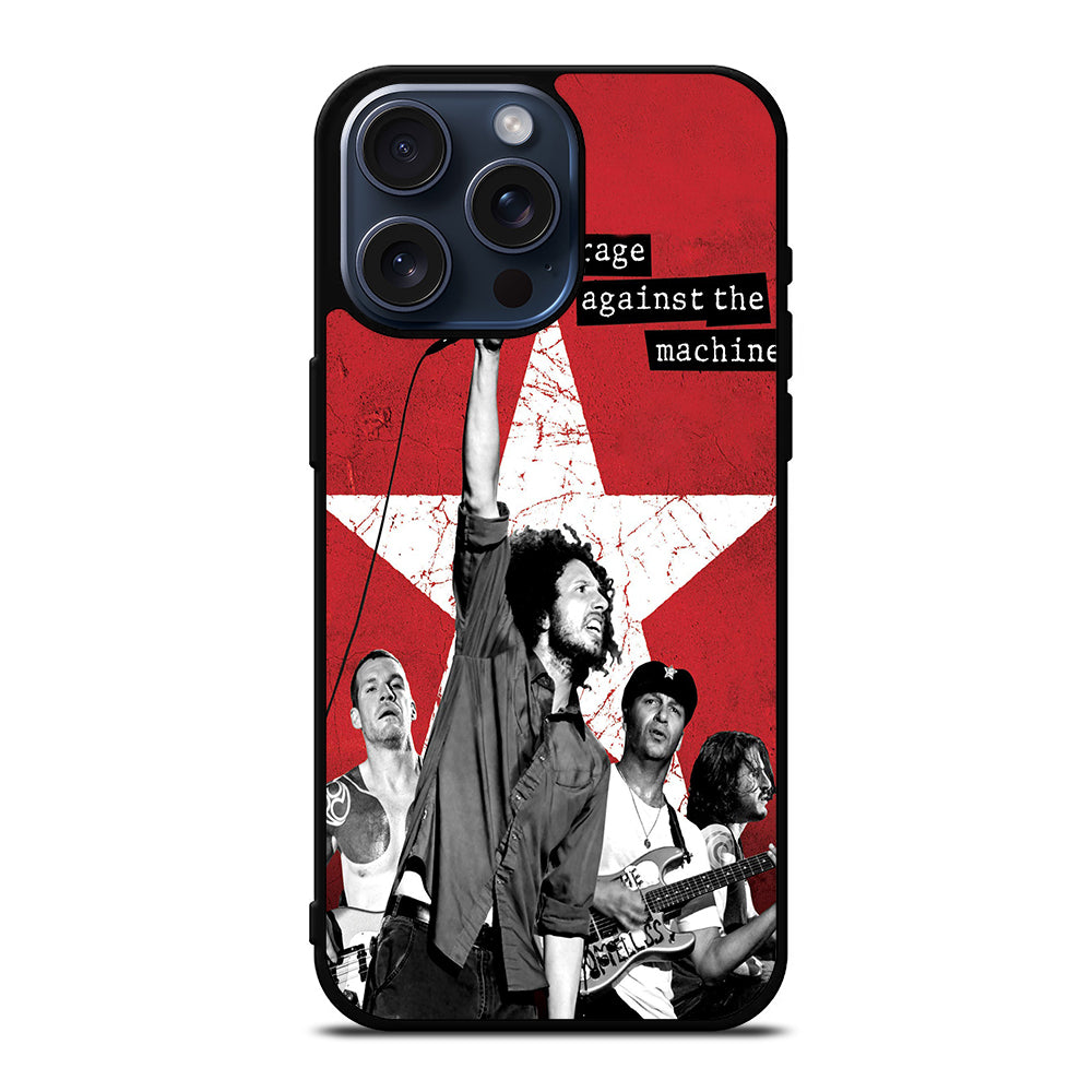 RAGE AGAINST THE MACHINE 2 iPhone 15 Pro Max Case Cover