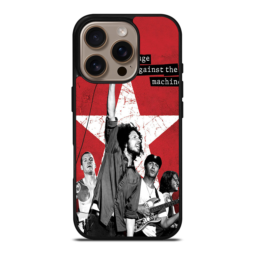 RAGE AGAINST THE MACHINE 2 iPhone 16 Pro Case Cover