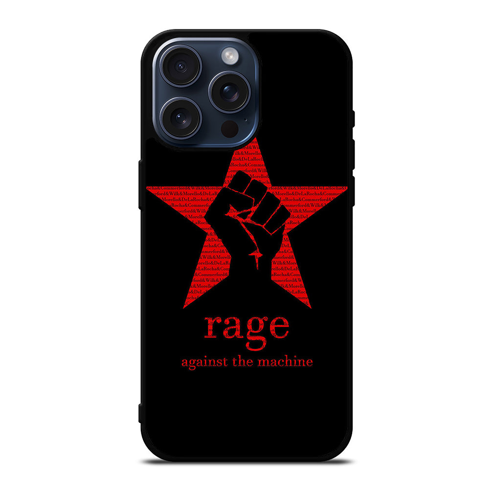RAGE AGAINST THE MACHINE 3 iPhone 15 Pro Max Case Cover